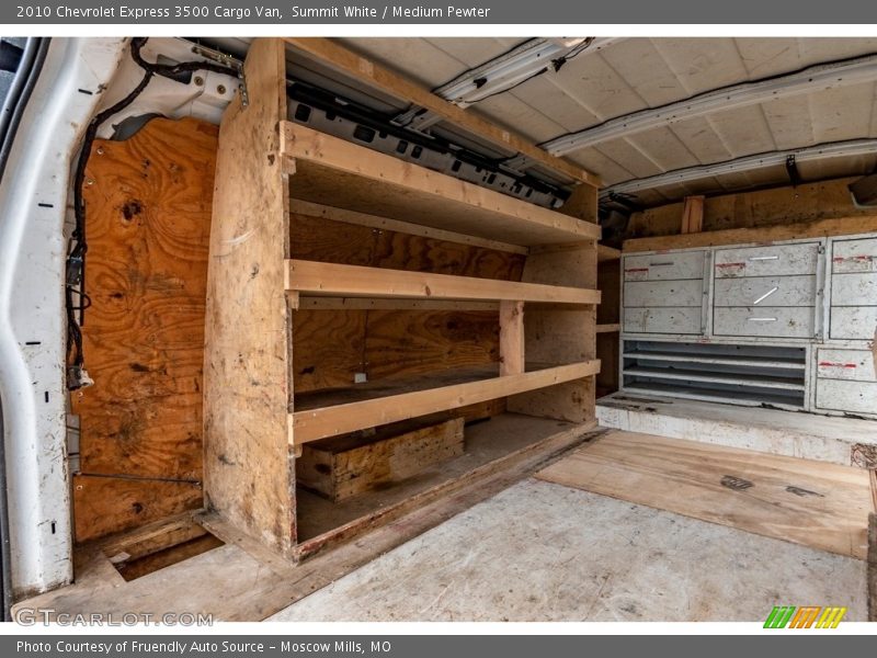 Summit White / Medium Pewter 2010 Chevrolet Express 3500 Cargo Van