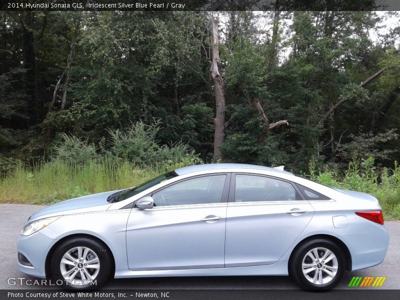 Iridescent Silver Blue Pearl / Gray 2014 Hyundai Sonata GLS