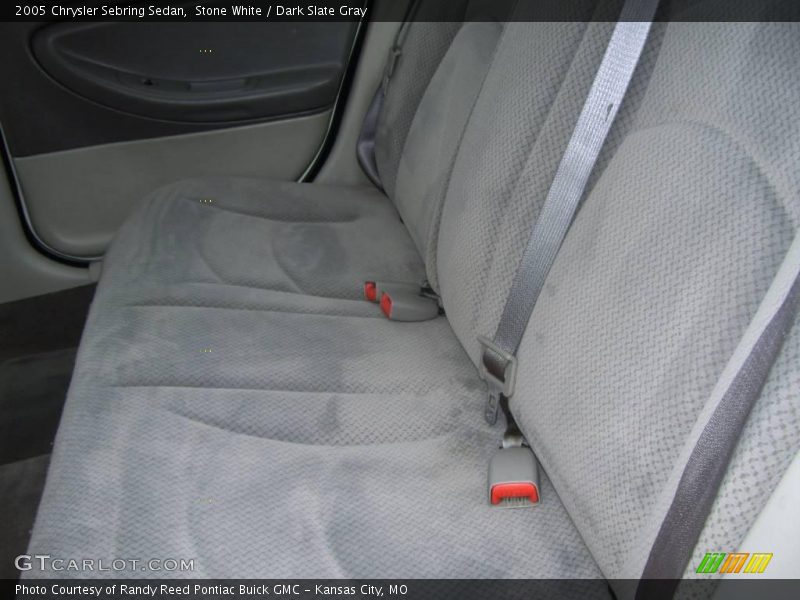 Stone White / Dark Slate Gray 2005 Chrysler Sebring Sedan