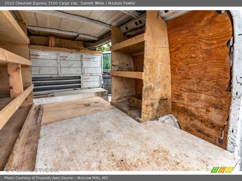 Summit White / Medium Pewter 2010 Chevrolet Express 3500 Cargo Van
