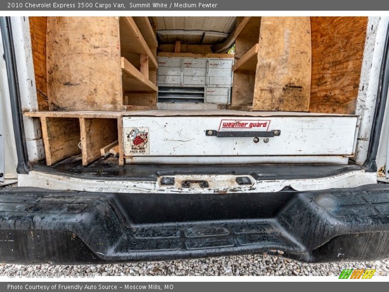 Summit White / Medium Pewter 2010 Chevrolet Express 3500 Cargo Van