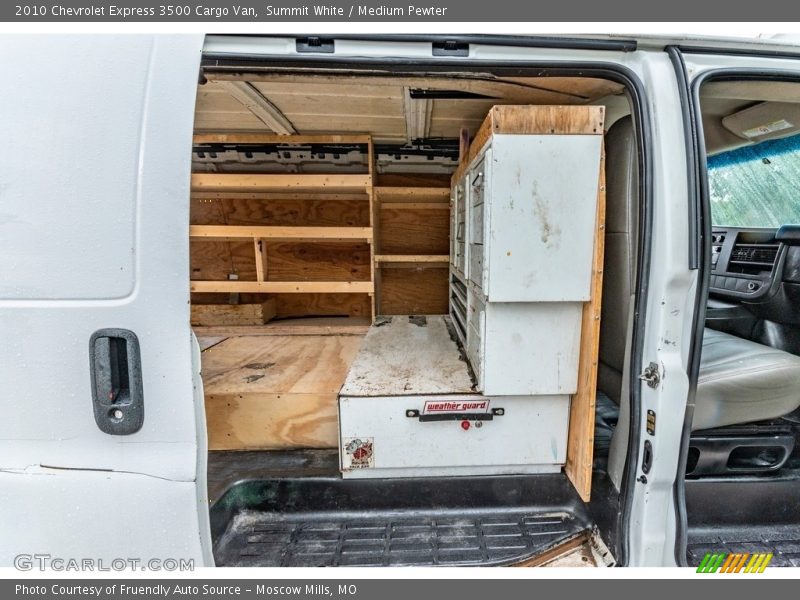 Summit White / Medium Pewter 2010 Chevrolet Express 3500 Cargo Van