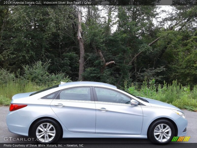 Iridescent Silver Blue Pearl / Gray 2014 Hyundai Sonata GLS