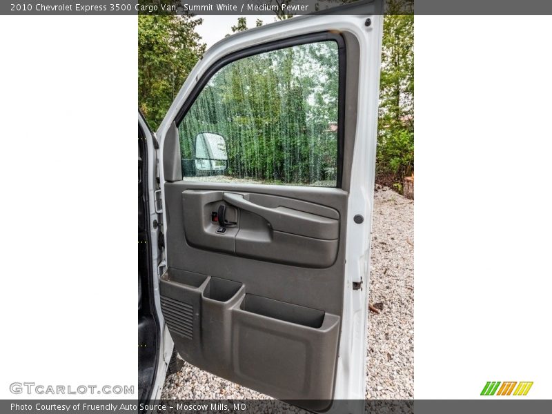 Summit White / Medium Pewter 2010 Chevrolet Express 3500 Cargo Van