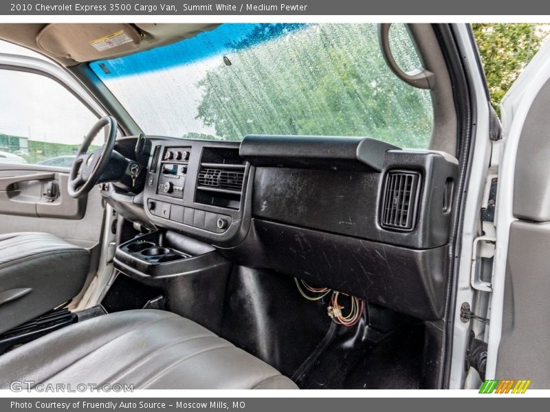 Summit White / Medium Pewter 2010 Chevrolet Express 3500 Cargo Van