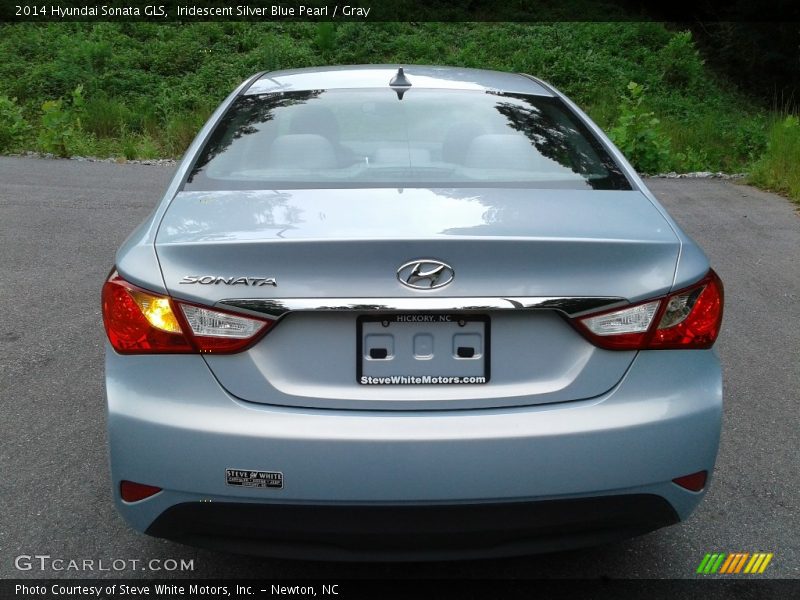 Iridescent Silver Blue Pearl / Gray 2014 Hyundai Sonata GLS