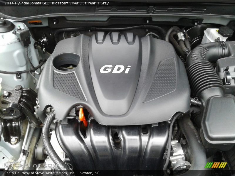 Iridescent Silver Blue Pearl / Gray 2014 Hyundai Sonata GLS