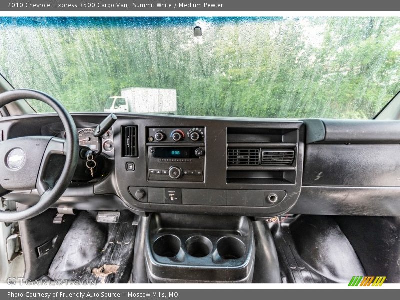 Summit White / Medium Pewter 2010 Chevrolet Express 3500 Cargo Van