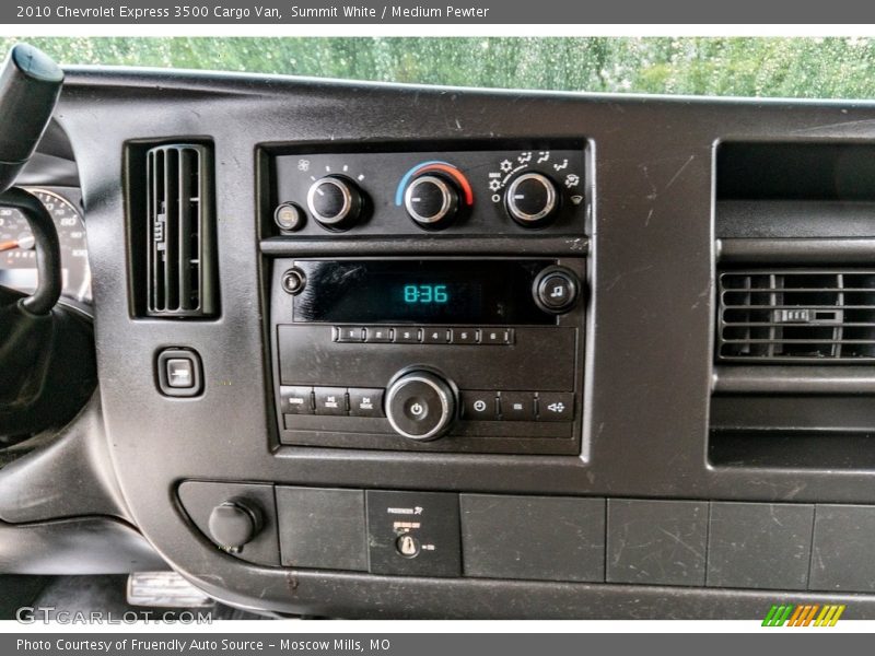 Summit White / Medium Pewter 2010 Chevrolet Express 3500 Cargo Van