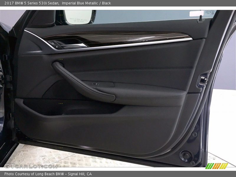 Imperial Blue Metallic / Black 2017 BMW 5 Series 530i Sedan