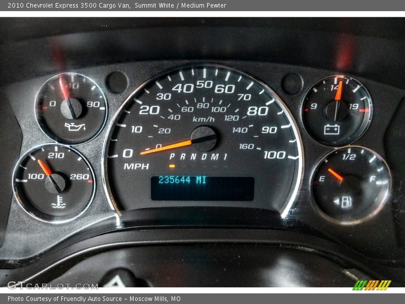 Summit White / Medium Pewter 2010 Chevrolet Express 3500 Cargo Van