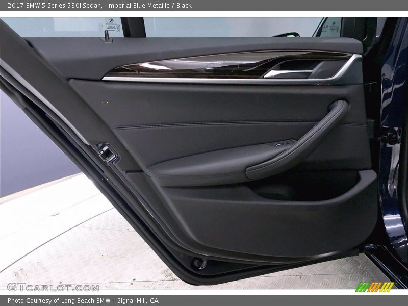 Imperial Blue Metallic / Black 2017 BMW 5 Series 530i Sedan