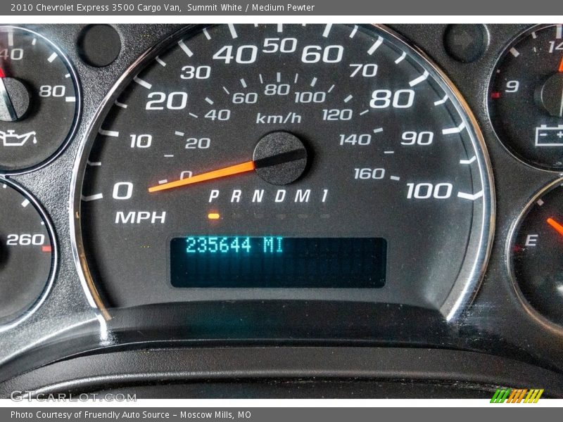 Summit White / Medium Pewter 2010 Chevrolet Express 3500 Cargo Van