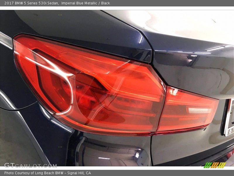 Imperial Blue Metallic / Black 2017 BMW 5 Series 530i Sedan