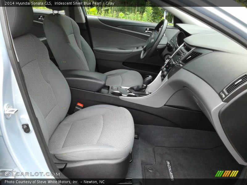 Iridescent Silver Blue Pearl / Gray 2014 Hyundai Sonata GLS