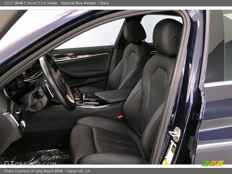 Imperial Blue Metallic / Black 2017 BMW 5 Series 530i Sedan