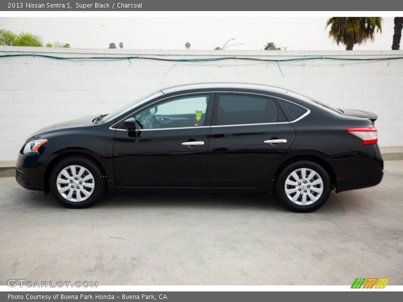 Super Black / Charcoal 2013 Nissan Sentra S