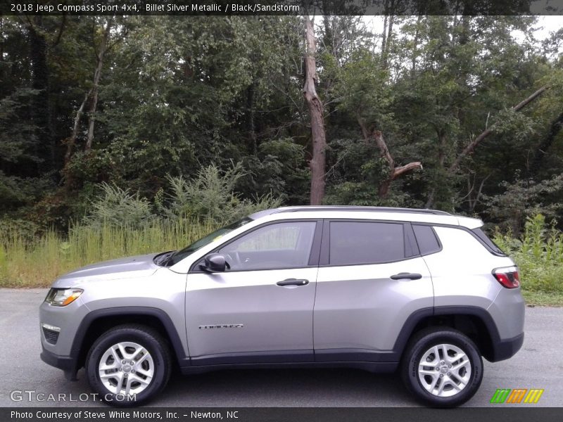 Billet Silver Metallic / Black/Sandstorm 2018 Jeep Compass Sport 4x4