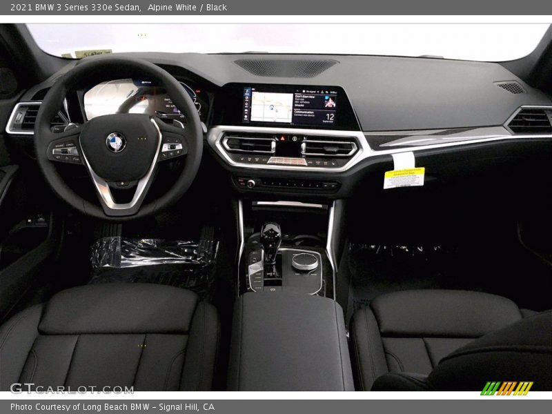 Dashboard of 2021 3 Series 330e Sedan