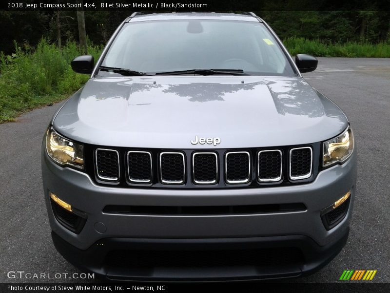 Billet Silver Metallic / Black/Sandstorm 2018 Jeep Compass Sport 4x4