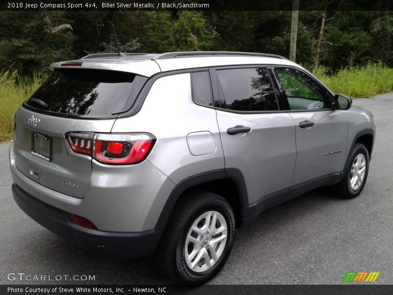 Billet Silver Metallic / Black/Sandstorm 2018 Jeep Compass Sport 4x4
