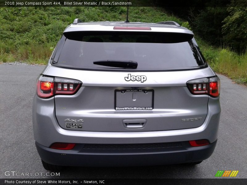 Billet Silver Metallic / Black/Sandstorm 2018 Jeep Compass Sport 4x4