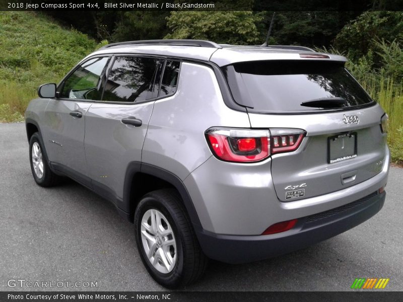 Billet Silver Metallic / Black/Sandstorm 2018 Jeep Compass Sport 4x4