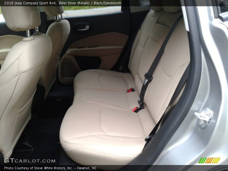 Billet Silver Metallic / Black/Sandstorm 2018 Jeep Compass Sport 4x4