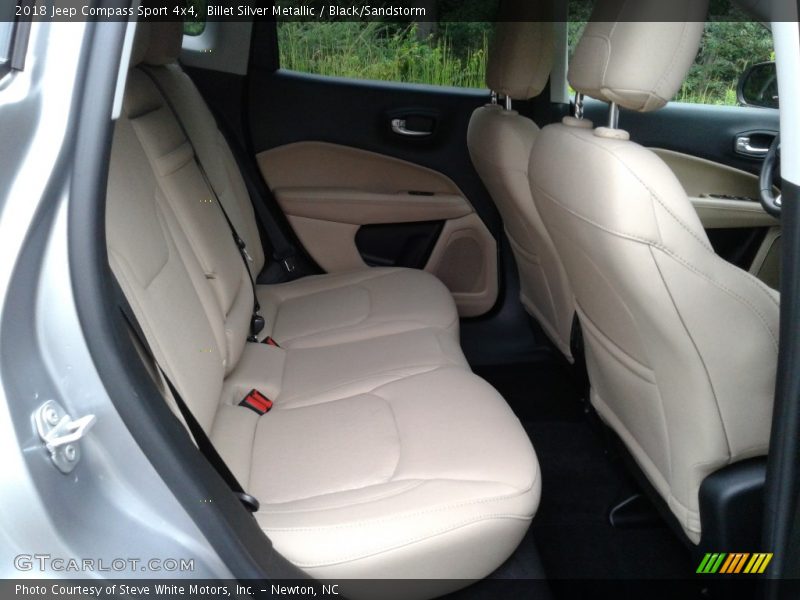 Billet Silver Metallic / Black/Sandstorm 2018 Jeep Compass Sport 4x4