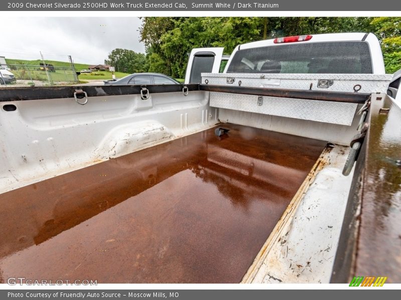Summit White / Dark Titanium 2009 Chevrolet Silverado 2500HD Work Truck Extended Cab