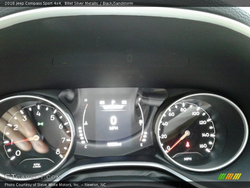 Billet Silver Metallic / Black/Sandstorm 2018 Jeep Compass Sport 4x4