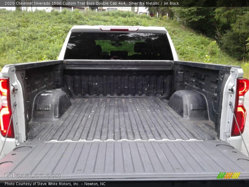 Silver Ice Metallic / Jet Black 2020 Chevrolet Silverado 1500 Custom Trail Boss Double Cab 4x4