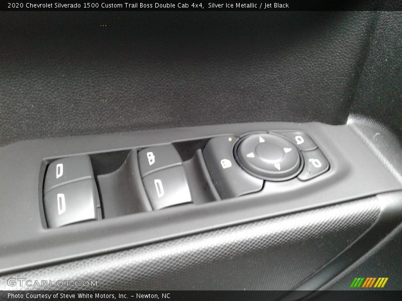 Silver Ice Metallic / Jet Black 2020 Chevrolet Silverado 1500 Custom Trail Boss Double Cab 4x4