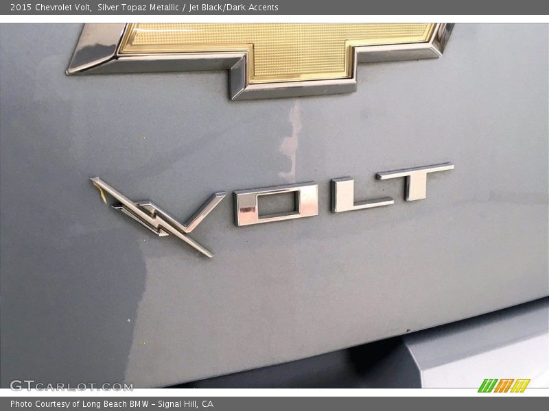Silver Topaz Metallic / Jet Black/Dark Accents 2015 Chevrolet Volt