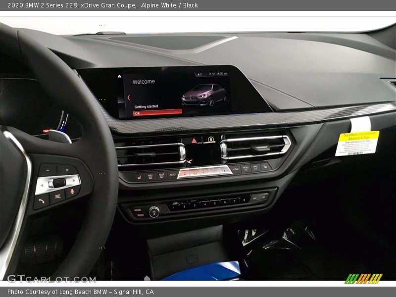 Alpine White / Black 2020 BMW 2 Series 228i xDrive Gran Coupe