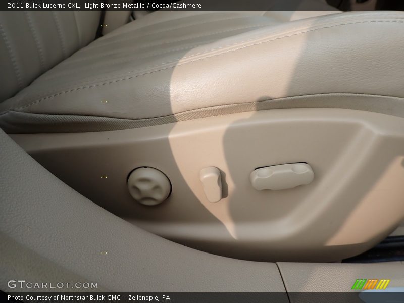 Light Bronze Metallic / Cocoa/Cashmere 2011 Buick Lucerne CXL