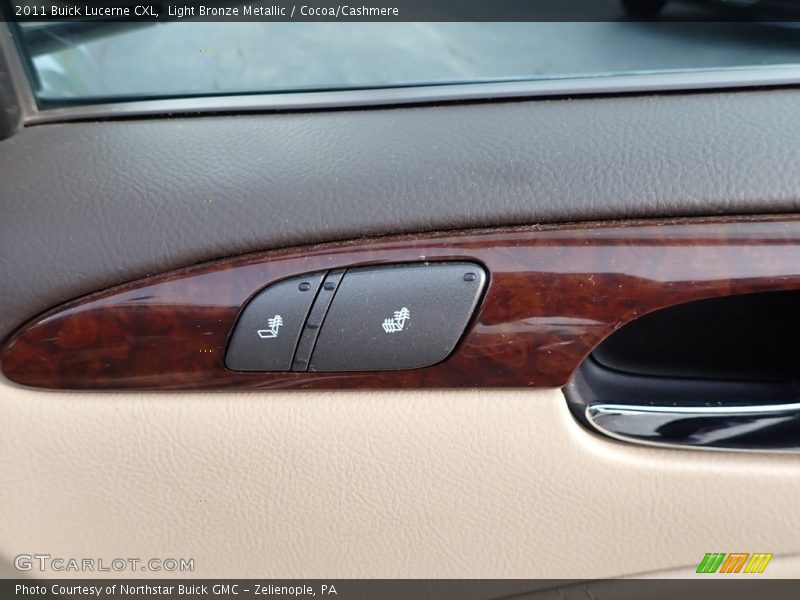 Light Bronze Metallic / Cocoa/Cashmere 2011 Buick Lucerne CXL