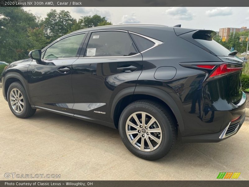 Caviar / Black 2020 Lexus NX 300h AWD