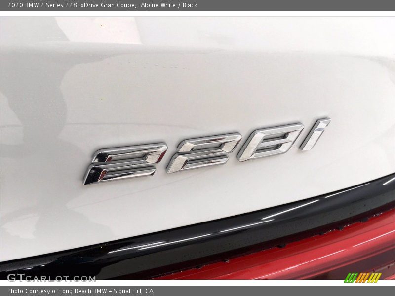 Alpine White / Black 2020 BMW 2 Series 228i xDrive Gran Coupe