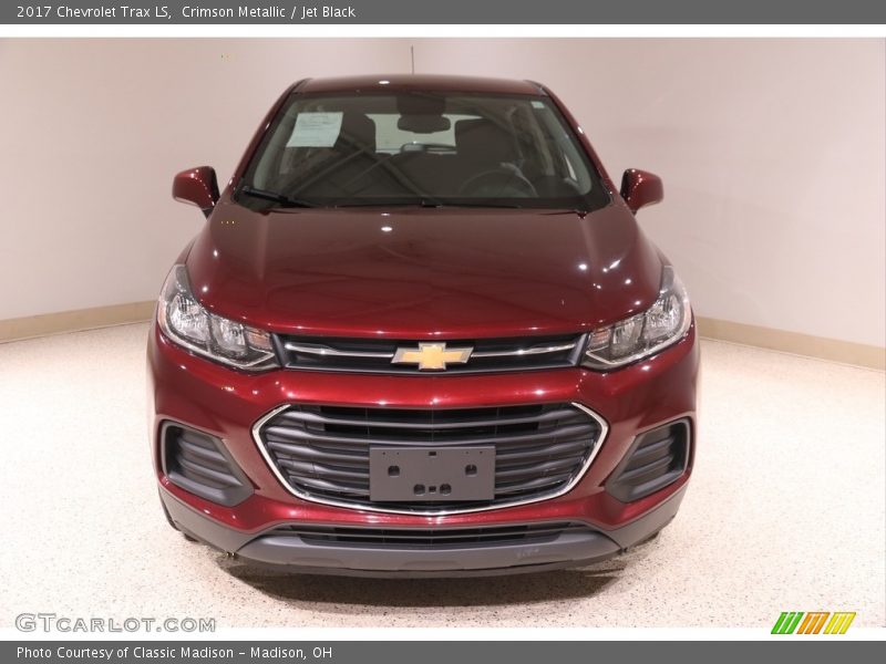 Crimson Metallic / Jet Black 2017 Chevrolet Trax LS