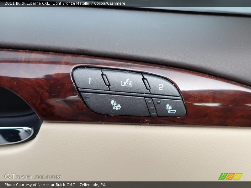 Light Bronze Metallic / Cocoa/Cashmere 2011 Buick Lucerne CXL