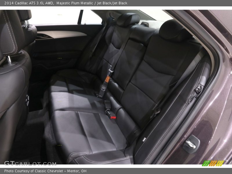 Majestic Plum Metallic / Jet Black/Jet Black 2014 Cadillac ATS 3.6L AWD