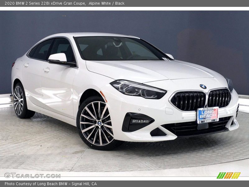 Alpine White / Black 2020 BMW 2 Series 228i xDrive Gran Coupe