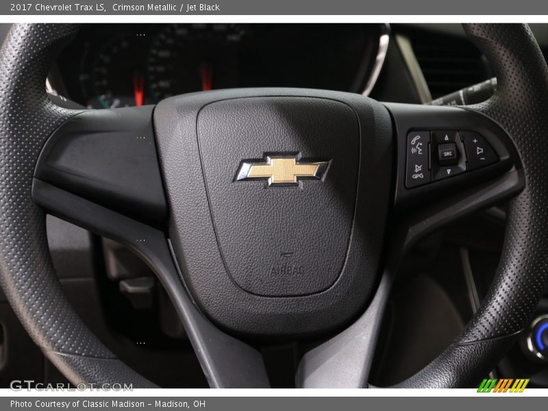 Crimson Metallic / Jet Black 2017 Chevrolet Trax LS