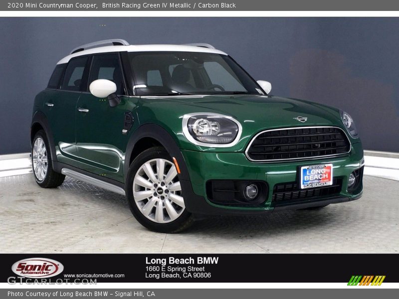 British Racing Green IV Metallic / Carbon Black 2020 Mini Countryman Cooper