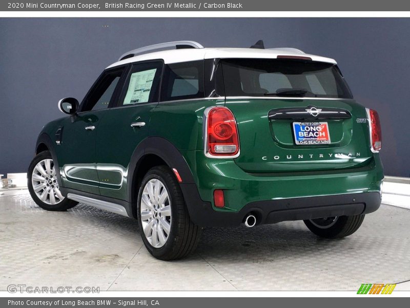 British Racing Green IV Metallic / Carbon Black 2020 Mini Countryman Cooper