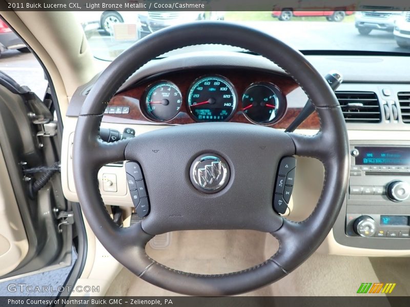 Light Bronze Metallic / Cocoa/Cashmere 2011 Buick Lucerne CXL