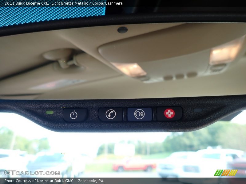 Light Bronze Metallic / Cocoa/Cashmere 2011 Buick Lucerne CXL