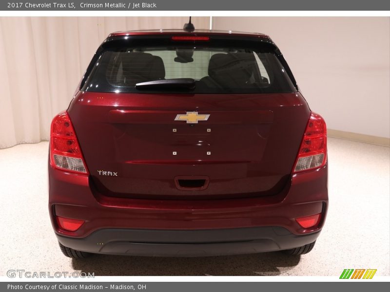 Crimson Metallic / Jet Black 2017 Chevrolet Trax LS