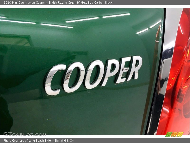 British Racing Green IV Metallic / Carbon Black 2020 Mini Countryman Cooper